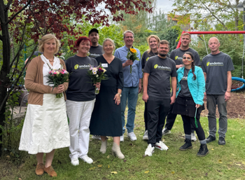Gruppenbild zum 20-jährigen Jubiläum der „Inklusiven Jugend“.